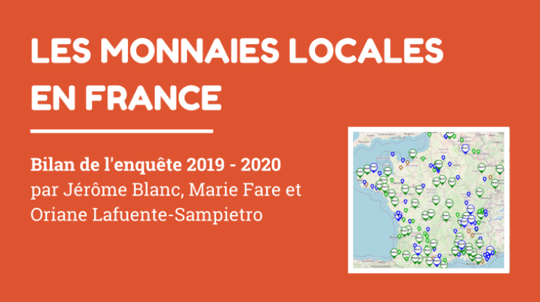 La dernière enquête sur les Monnaies Locales