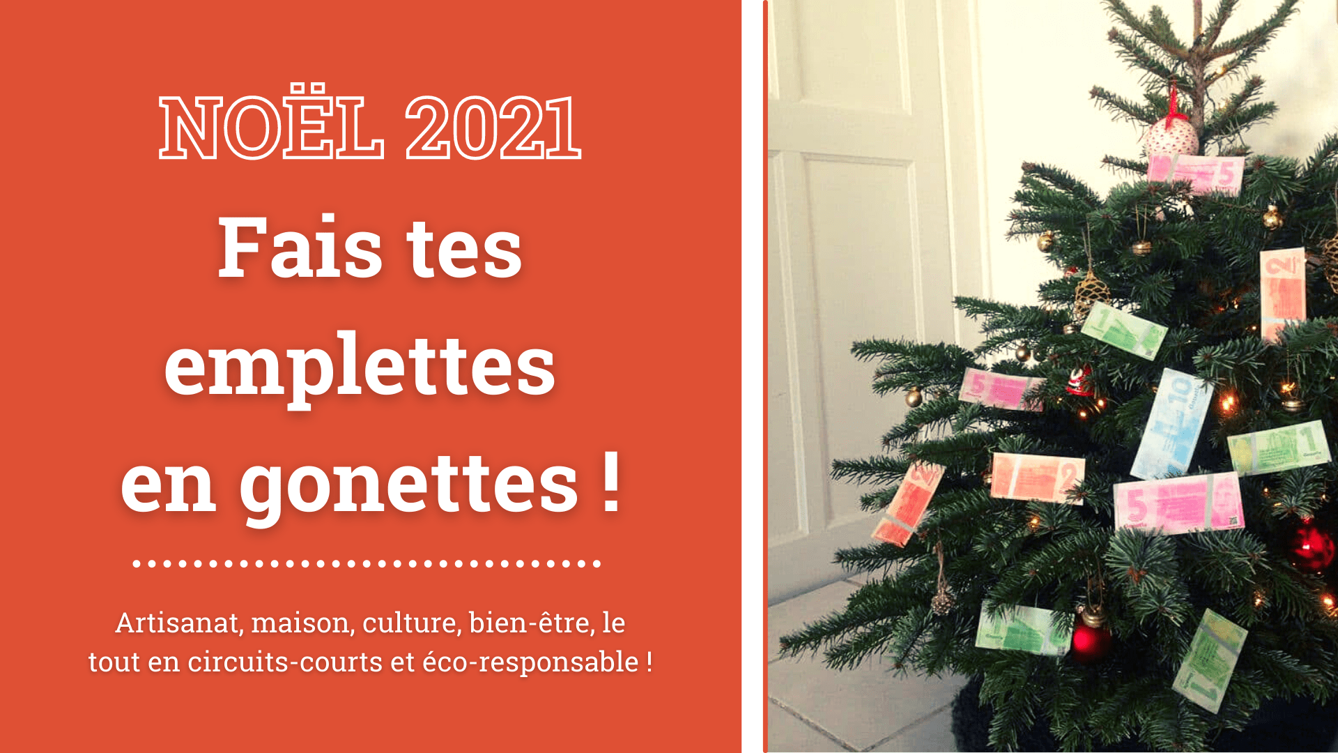 A Noël, fais tes emplettes en gonettes !