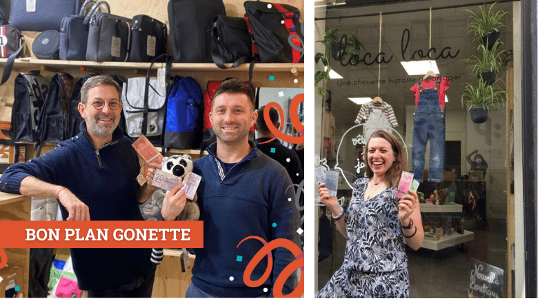 -5% pour tout achat en gonettes chez Monde Éthique et Loca Loca