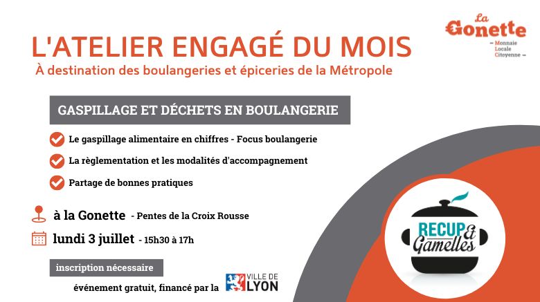 L’Atelier engagé du mois : gaspillage et déchets en boulangerie